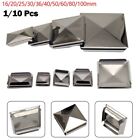 Pyramid Design Stainless Steel Cap Practical and Stylish Post Protection