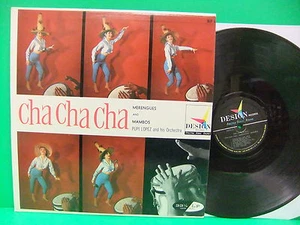 Pupi Lopez Orchestra Cha Cha Cha Merengues Mambos 1957 Cute Girl Cover Design 31 - Picture 1 of 2