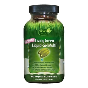 Women's Living Green Liquid-Gel Multi Vitamin - 90 Liquid Softgels - 70 Essen... - Picture 1 of 3