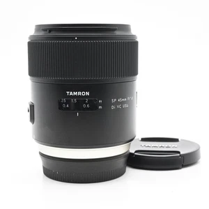 Tamron AF F013 SP 45mm f1.8 Di VC USD Lens Canon EF #124 - Picture 1 of 8