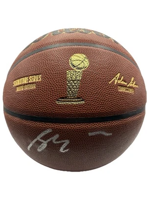 SHAI GILGEOUS-ALEXANDER SIGNED NBA FINALS BASKETBALL OKLAHOMA THUNDER OKC JSA - Image 1 of 3