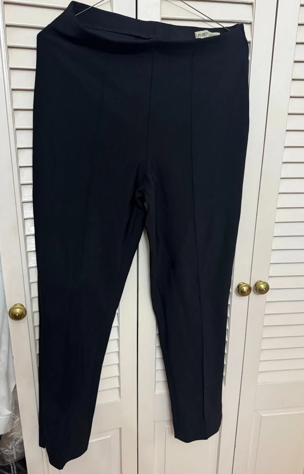 Vintage Lauren Vidal made in France Black Pants T5 - Image 1 of 4