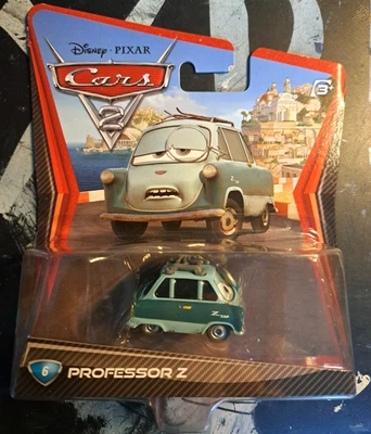 CARS 2 - PROFESSOR Z - Mattel Disney Pixar - Immagine 1 di 2