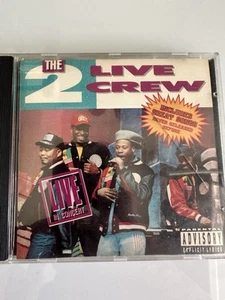 THE 2 LIVE CREW Live In Concert (1990) CD Rap Hip Hop Effect Luther Campbell - Imagen 1 de 7