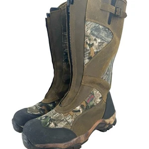 Cabelas Gortex Camo Hunting Boots Size 11 W Sty 813868 High Calf Boots Real Tree - Picture 1 of 17