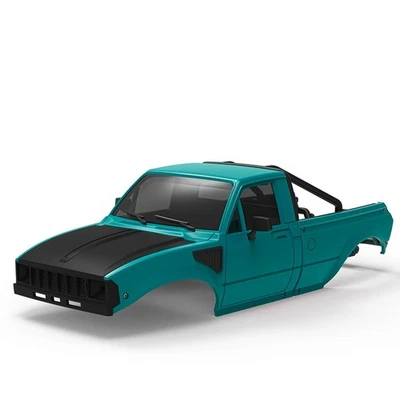 Upgrade Pickup Hard Body Shell W/ LED light for 1/24 RC Crawler Axial SCX24 C10 - Image 1 of 4