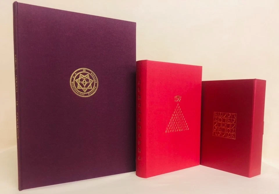 Aleister Crowley Thelema books Liber Pyramidos, Abrahadabra & deck rare occult - Image 1 of 4