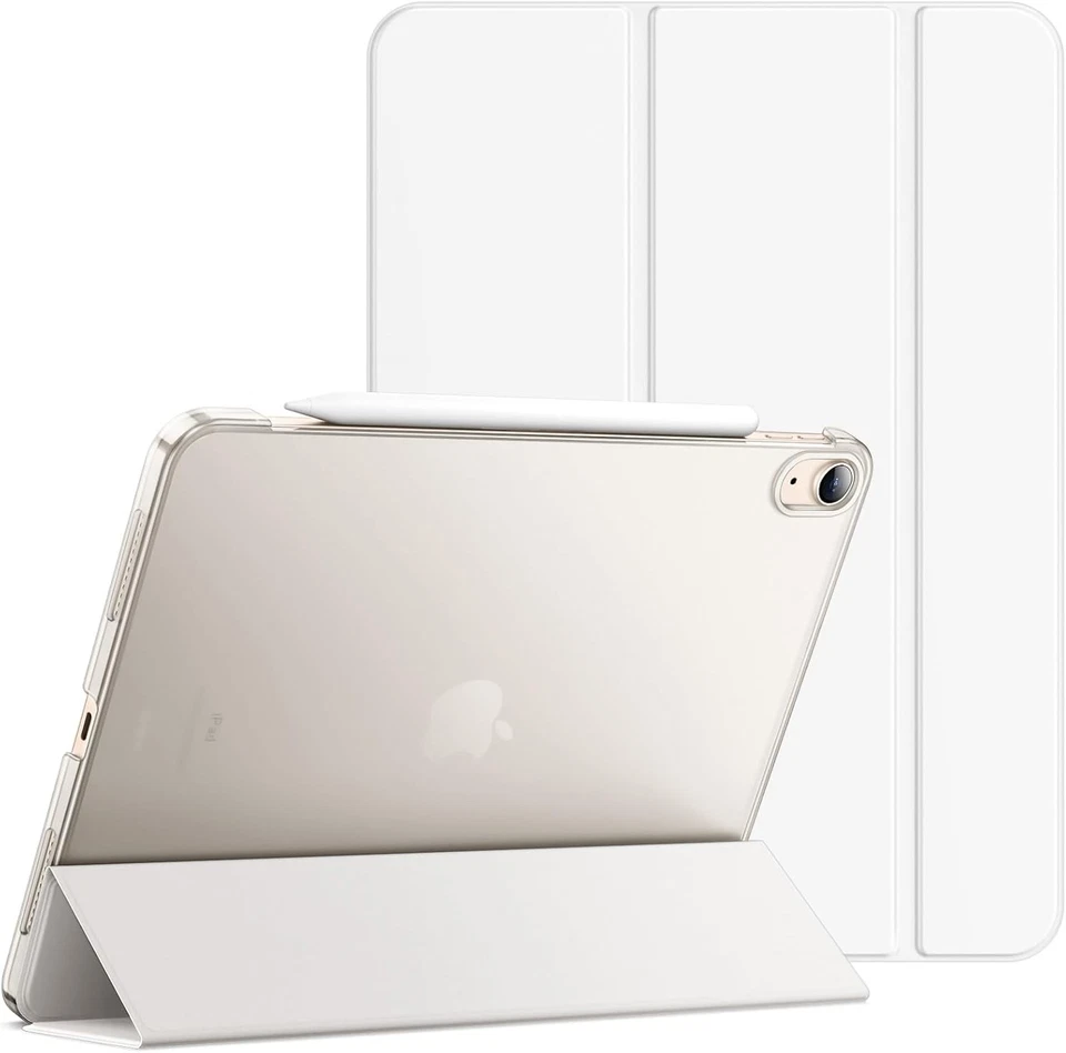 JETech Case for iPad Air 11-Inch M3/M2 (2025/2024), 5/4 White  - Image 1 of 4