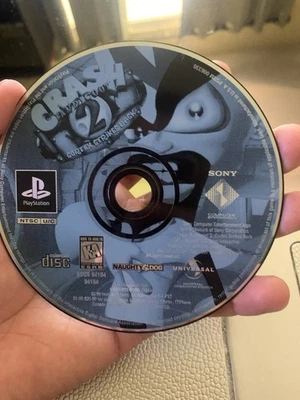 Crash Bandicoot 2: Cortex Strikes Back (Sony PlayStation 1, 2000) TESTED WORKING - Image 1 of 2