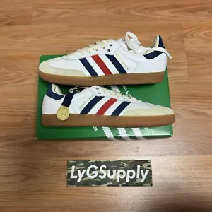 Sporty and Rich Adidas Samba OG USA Cloud White IH8338 Größe Herren US 5 5,5 - Bild 1 von 5