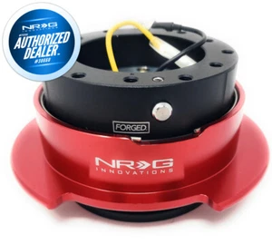 NEW RARE NRG GEN 2.5 QUICK RELEASE BLACK BODY WITH RED RING SRK-250BK-RD - Picture 1 of 5