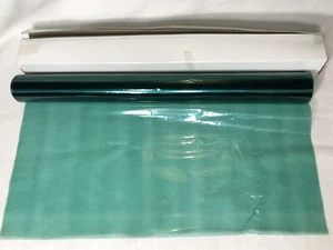 Green Cellophane Wrap Roll 20 in Wide X 100 Feet Long MADE IN USA Cutter Box - Picture 1 of 6