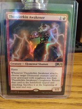 Thunderkin Awakener Foil promo Core 2020 M20 MTG Magic the Gathering