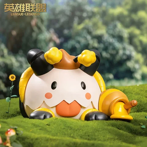 Official LOL League of Legends Honeybee Poro 11CM PVC Figure Model Statue Toy Cover