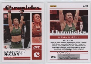 2023 Panini Chronicles UFC Rookies Bronze /299 Molly McCann #99 Rookie RC