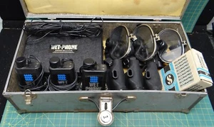Vintage Underwater Communication System WET PHONE Sound-Wave Systems 1970's - Picture 1 of 11