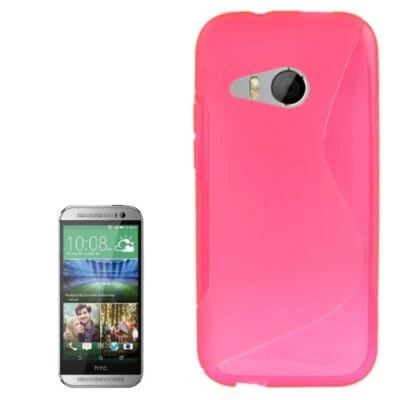 Custodia TPU Protettiva Per HTC ONE Mini 2 Rosa - Immagine 1 di 4