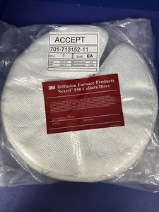 3M Diffusion Furnace Thermal Disc, Size 12" Diameter, 1.5" Thick, rear, thermco - Picture 1 of 6