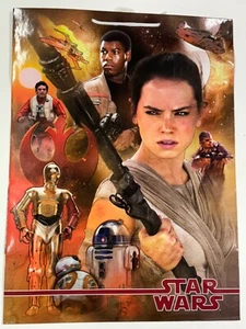 2 Large Force Awakens Hallmark Gift Bags- 14-1/2"x20" New - Picture 1 of 16