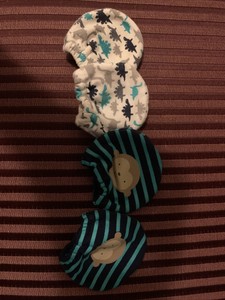 dinosaur baby mittens