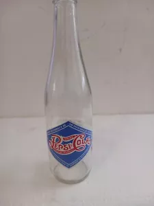 Pepsi Cola Double Logo 12 Oz Limited Edition Replica Glass Bottle Of 1900s - Picture 1 of 2