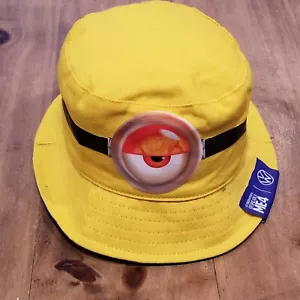 Despicable Me Bucket Hat Cap Youth Kids Boys Girls Cartoon yellow - Picture 1 of 11