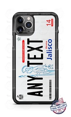 Vintage Jalisco Mexico 2001 License Plate Phone Case Fits iPhone Samsung Google - Image 1 of 4