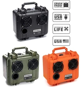 DemerBox DB2 Wireless Speakers Waterproof Portable Rugged Outdoor 40+ h Battery - Picture 1 of 21