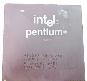 Genuine SL2TU Intel Embedded Pentium 100MHz Ceramic CPU Processor - Picture 1 of 3