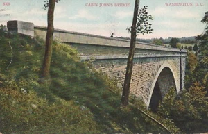 Cabin John Bridge - Washington D. C. - posted litho - Picture 1 of 3
