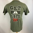 Vintage Young Life Colorado Springs Get A Life Distressed T Shirt Grunge Surf Sk