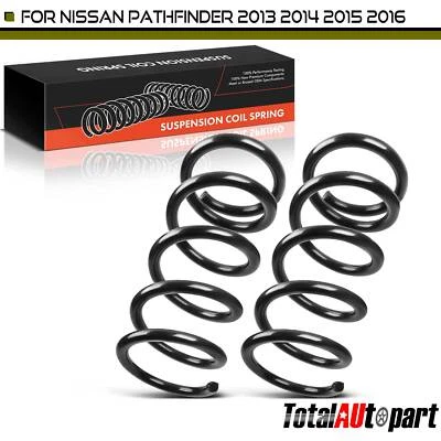 Новый комплект из 2 винтовых пружин для Nissan Pathfinder 2013-2016 V6 3,5 л задние левые и правые - Изображение 1 из 4