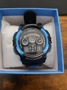 Edillas Kids Watches Water Resistant Blue - Picture 1 of 1