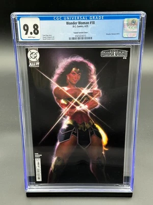 Wonder Woman #18 CGC 9.8 (2025) - Talaski Variant Cover - Image 1 of 2