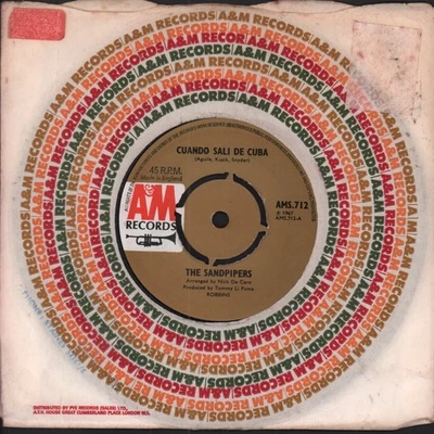 Sandpipers (Easy Listening Group) Cuando Sali De Kuba 7" Vinyl UK A&M 1967 - Bild 1 von 2