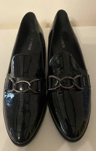Jo Mercer Black Leather Shoes Sz40 RRP$229 - Picture 1 of 8