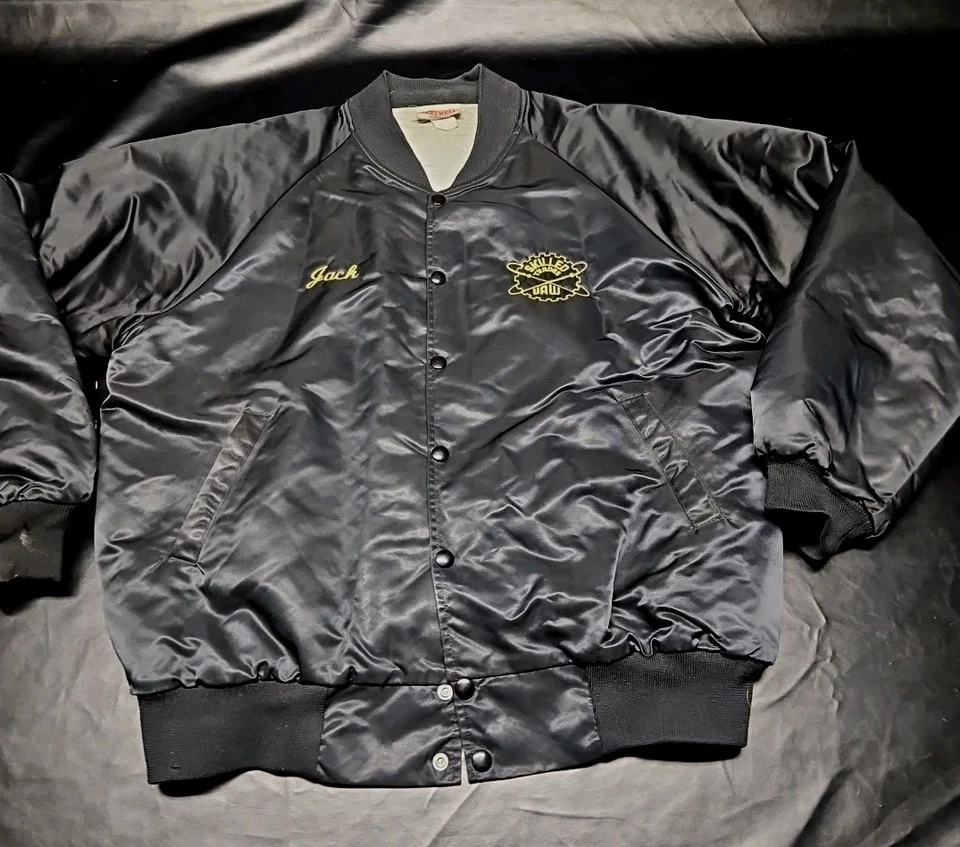 De colección. Chaqueta UAW (United Auto Workers) "Jack" Skilled Trades 1992 Local 74 Grande Foto 1 de 4