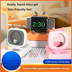 Silicone Watch Stand Base For Iwvatch Watch Charging Stand C5D2 - Photo 1 sur 21