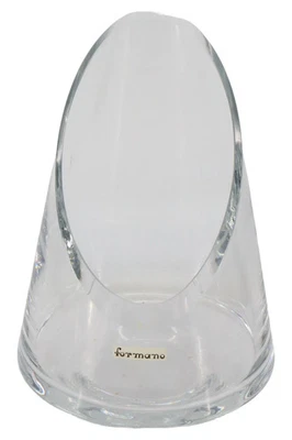 FORMANO Vase Glas Transparent Modern Minimalistisch Skandinavisch 27cm - Bild 1 von 3