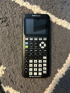WORKING Texas Instruments TI-84 Plus CE Graphing Calculator - Black (no cover) - Picture 1 of 3