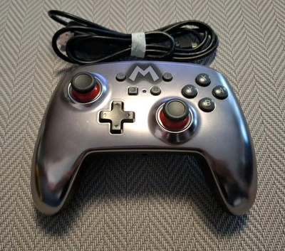 Nintendo Switch Controller kabelgebunden  Mario Power A  - Bild 1 von 2