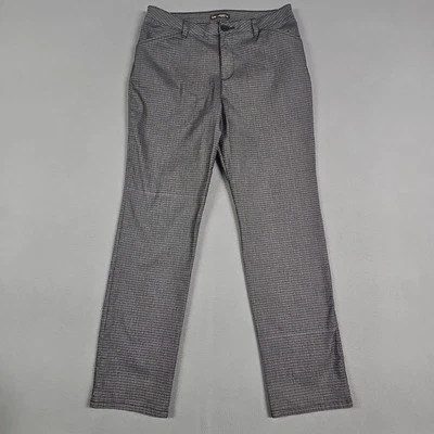 Lee All Day Pants Women’s 12 Gray Relaxed Fit Straight Leg Stretch Polyester - Image 1 of 4