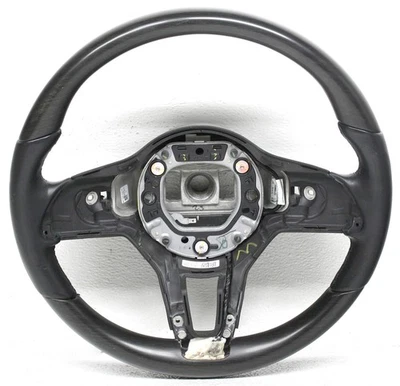 Volante OEM para Mercedes-Benz GLE, GLS-Class negro 000-460-71-02 rasguños Foto 1 de 4