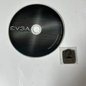 eVGA Display Driver Install Disc GeForce 720 GT Windows 8/7/Vista/XP CD & Metal - Picture 1 of 5