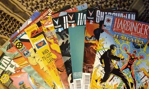 10 Valiant Vintage Comic Lot Harbinger, X-men, Psi-Lord, Shadowman NM - Picture 1 of 2