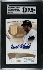 2014 Panini Frank Robinson Significant Sig. Bats Gold /5 - SGC 10/9.5 - *4506