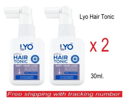 30ml x 2 Lyo Hair Tonic Strengthen Anti Loss Serum New Growth Thick Root Natural - Image 1 of 4