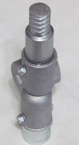 Metal Extension Pole Adapter - Euro Internal Threads to Acme Male Threads. 2a - Picture 1 of 8