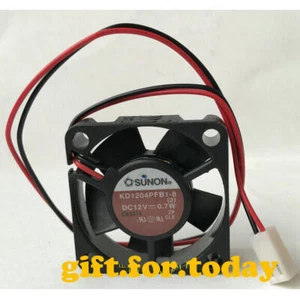 For SUNON KD1204PFB1-8 DC12V 0.7W 4CM 40*10MM 4010 2-pin Fan - Picture 1 of 1