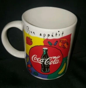 Coca Cola Gibson 2000 Bon Appetite Fruit N Vegitable Coffee Mug Cup 11oz w/SKU - Picture 1 of 3